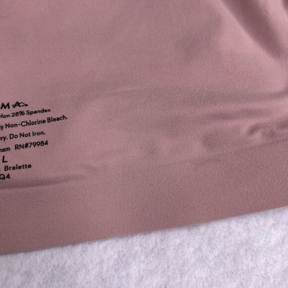 SOMA Enbliss Bralette Wireless Seamless Bra Size Large L Nude *NO PADDING* - Picture 4 of 10